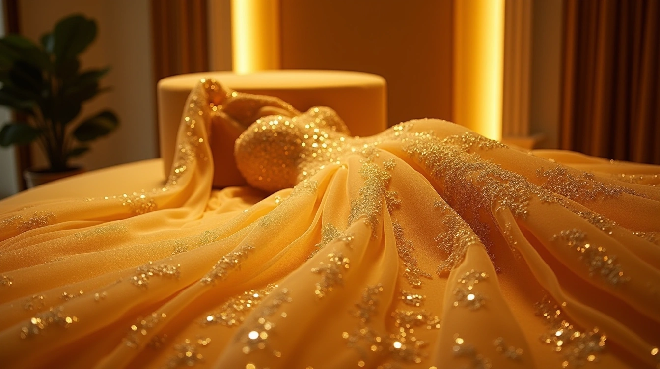 Vos questions sur les robes dorées à dos nu